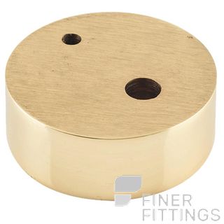 TRADCO 9843 SPACER TO SUIT DOOR STOP OVAL POLISHED BRASS