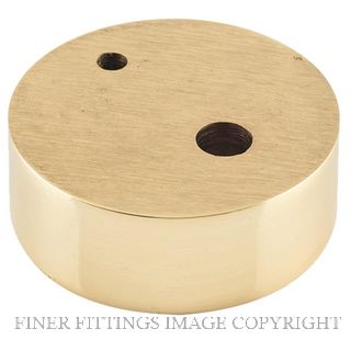 TRADCO 9843 SPACER TO SUIT DOOR STOP OVAL POLISHED BRASS