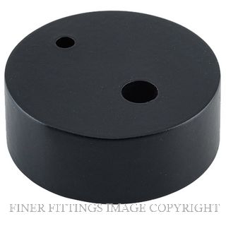 TRADCO 9846 SPACER TO SUIT DOOR STOP OVAL MATT BLACK