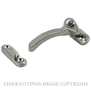 JAECO 122 LH SPLIT RAIL FASTENER W/PACKER SATIN NICKEL