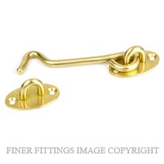 JAECO BRASS CABIN HOOKS POLISHED BRASS