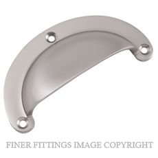 TRADCO 6615 DRAWER PULL PLAIN SATIN NICKEL 100X40MM