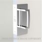 CL406 PASSAGE SET SINGLE DOOR MAGNETIC 34-40MM DOORS