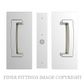 CL406 PASSAGE SET SINGLE DOOR MAGNETIC 34-40MM DOORS