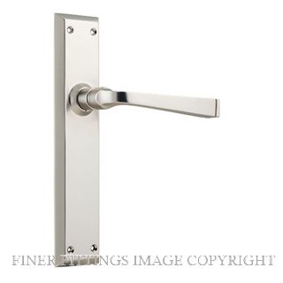 TRADCO 6557 MENTON LEVER LATCH SATIN NICKEL