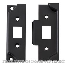 TRADCO 9557 REBATE KIT FOR TUBE LATCH MATT BLACK