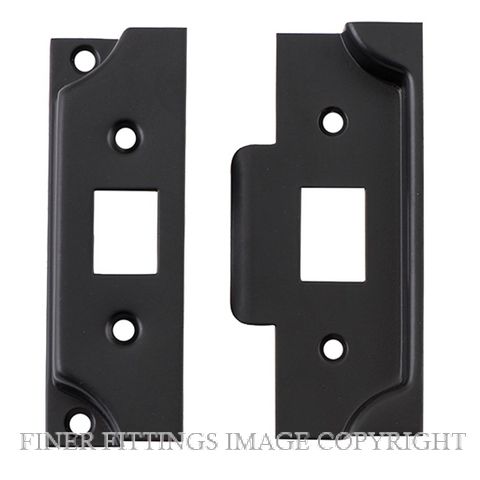 TRADCO 9557 REBATE KIT FOR TUBE LATCH MATT BLACK