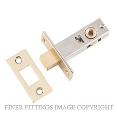 TRADCO 9588 - 9590 PRIVACY BOLTS POLISHED BRASS