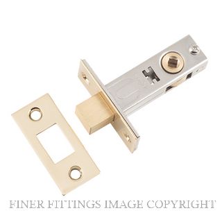 TRADCO 9588 PRIVACY BOLT 45MM POLISHED BRASS