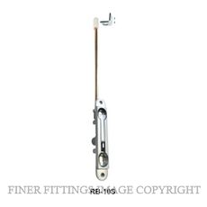 RYOBI RYRB001PE-S FLUSH BOLT RECESSED FIXING FLAT FACE SILVER