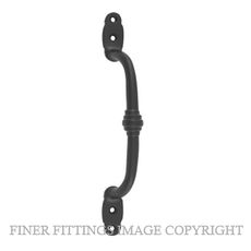 TRADCO 1811 OFFSET HANDLE 180MM MATT BLACK