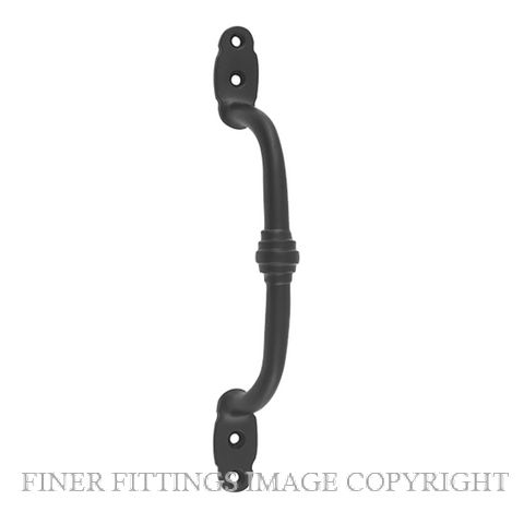 TRADCO 1811 OFFSET HANDLE 180MM MATT BLACK