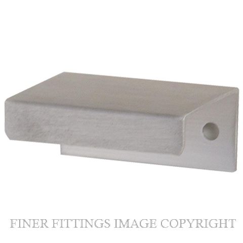 SYLVAN AL7 DRAWER PULL SATIN ALUMINIUM