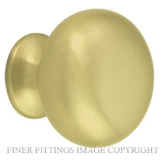 NIDUS CABMK30PB MUSHROOM CABINET KNOB 30MM POLISHED BRASS