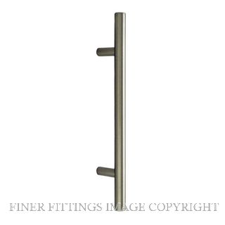 NIDUS CABPRO128SS STRAIGHT ROD CABINET HANDLES 128MM SATIN STAINLESS