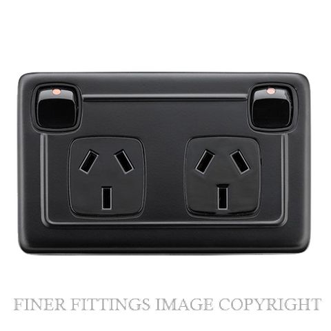 TRADCO 5349 DOUBLE P/POINT-CLIP ONTRADCO MATT BLACK