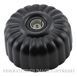 TRADCO 5333 FLUTED TV SOCKET MB MATT BLACK