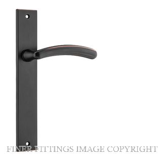 TRADCO 11210 SIENA RECTANGULAR LATCH ANTIQUE COPPER