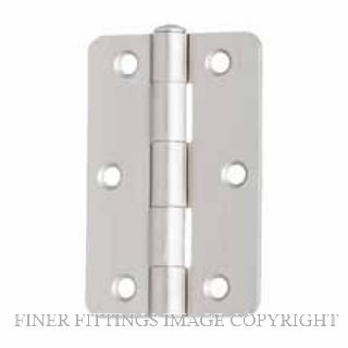 MN520SNH9060 LOOSE PIN BUTT RADIUS   90X60X2MM SATIN NICKEL