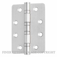 MN520SSH10075R RADIUS BUTT HINGE FP 100X75X2.5MM SATIN STAINLESS 304