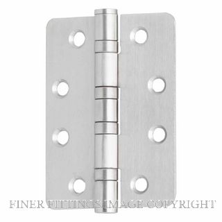 MN520SSH10075R RADIUS BUTT HINGE FP 100X75X2.5MM SATIN STAINLESS 304