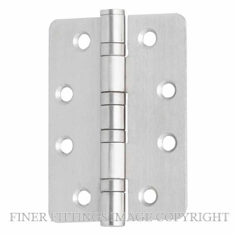 MN520SSH10075R RADIUS BUTT HINGE FP 100X75X2.5MM SATIN STAINLESS 304