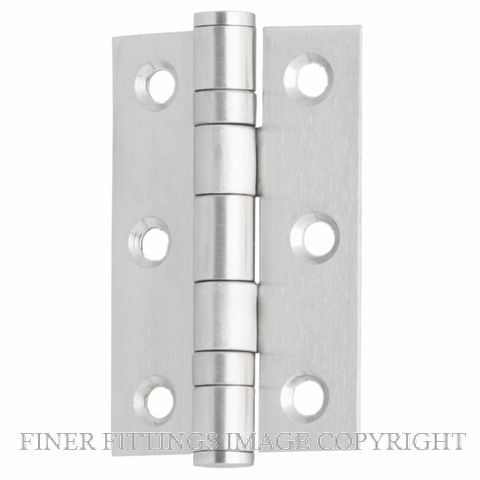 MN520SSH7550304S BUTT HINGE 75X50X2MM FP SATIN STAINLESS 304