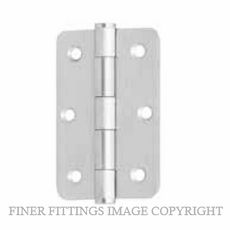 MN520SSH9060R RADIUS NON BALL BEARING HINGE FP 90X57MM SATIN STAINLESS 304