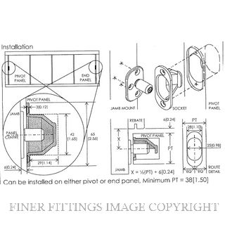 BRIO 199SS SECURITY ALIGNER BOLT SS SATIN STAINLESS