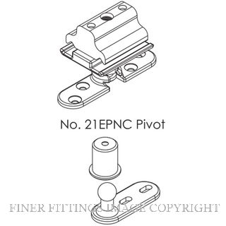 BRIO 21EPNC PIVOT ASSEMBLY 2DR NO CHANNEL