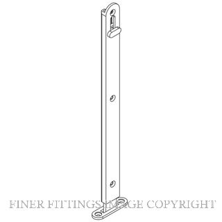 BRIO 360LSN FLUSH BOLT 300MM SN SATIN NICKEL