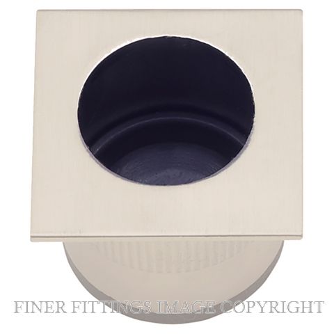 NIDUS FINGERPULL SQ BN FINGERPULL SQUARE BRUSHED NICKEL