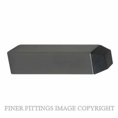 WINDSOR 5262 80MM SQUARE DOORSTOP SKIRTING MOUNT GRAPHITE NICKEL