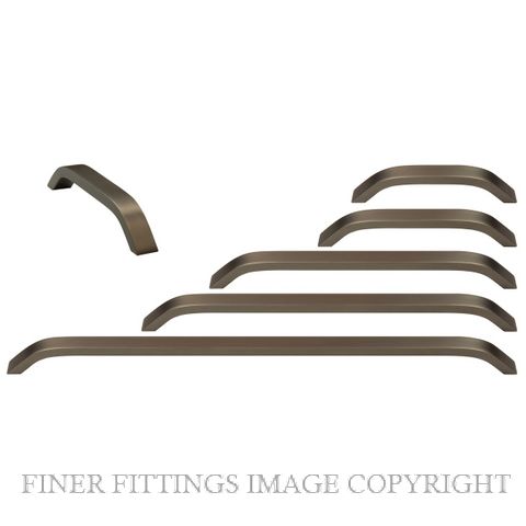 WINDSOR 6484 - 6490 STREAMLINE CABINET HANDLES GRAPHITE NICKEL