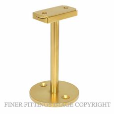 DW 1030 100 PB HANDRAIL SUPPORT POLISHED BRASS