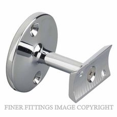 DW 1030C CP CURVED HANDRAIL SUPPORT CHROME PLATE