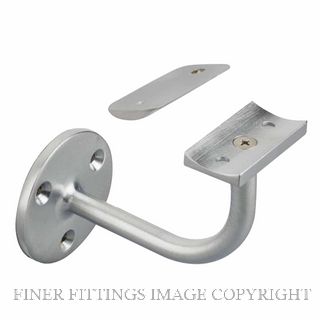 DRAKE & WRIGLEY 1032 SC HANDRAIL BRACKETS SATIN CHROME