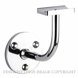 DRAKE & WRIGLEY 1032 CP HANDRAIL BRACKETS CHROME PLATE