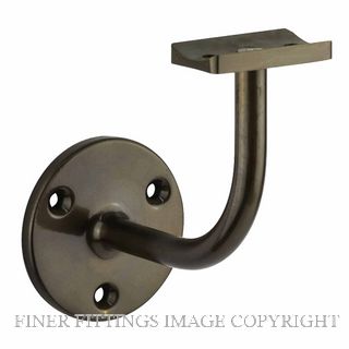 DRAKE & WRIGLEY 1032 FB HANDRAIL BRACKETS FLORENTINE BRONZE