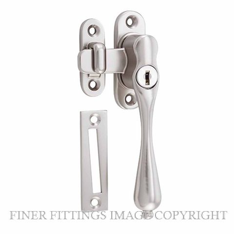 TRADCO 9805 LOCKING TEARDROP FASTENER RH SATIN NICKEL