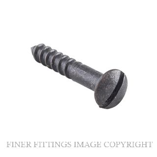 TRADCO SCMB19 DOMED HEAD SCREW 19X5 MATT BLACK