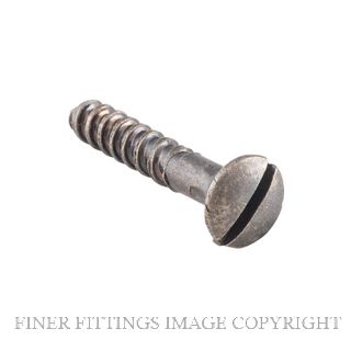 TRADCO SCRN19 DOMED HEAD SCREW 19X5 RUMBLED NICKEL