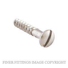 TRADCO SCSN19 - SCSN25 SLOT HEAD SCREWS SATIN NICKEL