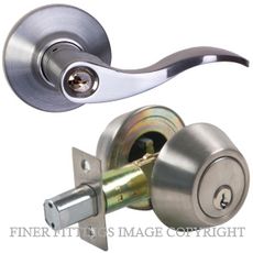 SYLVAN E30 SEATTLE LEVERSETS SATIN CHROME