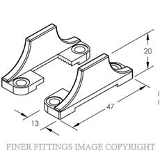 BRIO 55G DOOR GUIDE SINGLE SET