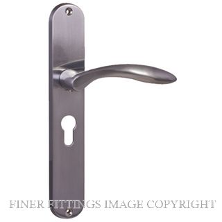 SYLVAN I-85E TRENTO EURO LONG PLATE 48MM KEY SPACING SATIN CHROME