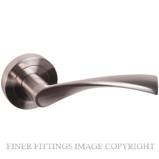 SYLVAN I-91DT LH MONZA DUMMY TRIM ROUND ROSE SATIN NICKEL