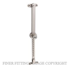 TRADCO 9795 LOCKING TELESCOPIC STAY SS-SATIN NICKEL