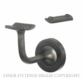 MILES NELSON 512SG BANNISTER BRACKET SATIN GRAPHITE SATIN GRAPHITE