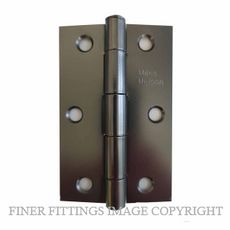 MILES NELSON 520SGH9060 STEEL HINGE 90X60X2MM SQUARE EDGE SATIN GRAPHITE